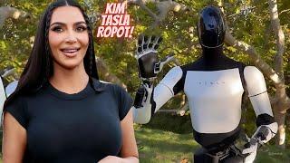 Kim Kardashian Shows Off Her New Tesla Optimus Robot!