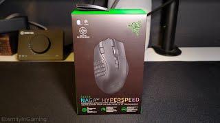 Razer Naga v2 Hyperspeed Unboxing & Review - 8/10 More buttons, Less features