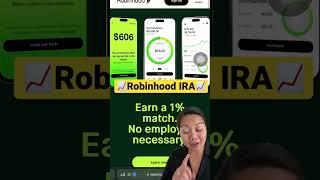 Robinhood’s New Retirement Account - IRA