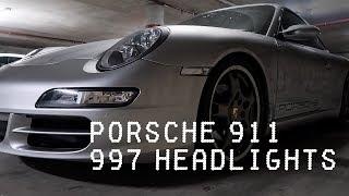 What's wrong with my PORSCHE 997's Headlights? Upgrading bulbs.