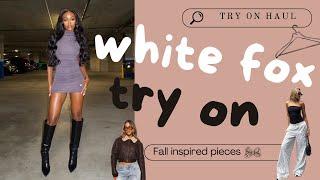 WHITE FOX TRY ON HAUL | FALL PIECES 