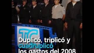 Tras incautación, TC bajó ganancias en 76% y subió su gasto
