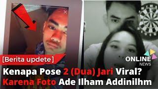 Why is the 2 (Two) Finger Pose Viral? Because Photo of Ade Ilham Addinilhm and Maoshialsamyy Tiktok