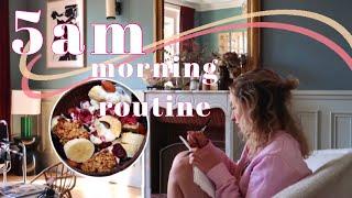 MY 5AM MORNING ROUTINE