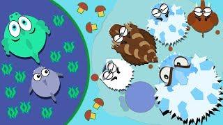 MOPE.IO / VERY OP ICE MONSTER TROLL / FUNNY MOMENTS OF SHARK