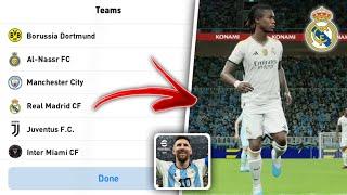 How To Change Base Team In eFootball 2025 Mobile [TUTORIAL]