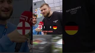 'WHAT HAPPENED?!'  ENGLAND v GERMANY EUROS FAN FOOTBALL QUIZ #shorts