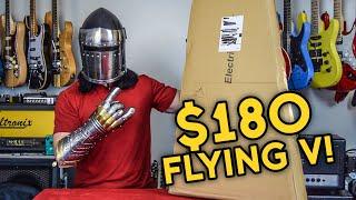 This Set-Neck Flying V is DIRT CHEAP! ($180 on Amazon / Ebay)