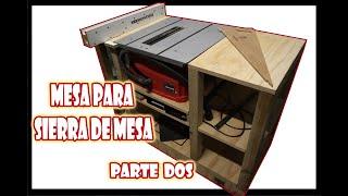 Mesa para la sierra de mesa Einhell Parte 2