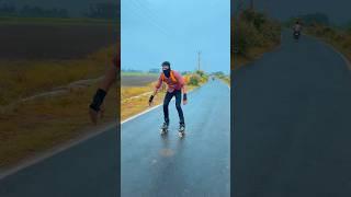 Barish m skating #skating #stunt #india #skater #skatingadda #shorts #viral #trending #bihar