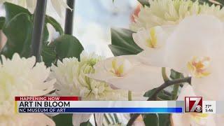 Art in Bloom exhibit returns to NC Museum of Art