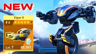 NEW WEAPON Viper 8 - Killshot Mech Arena