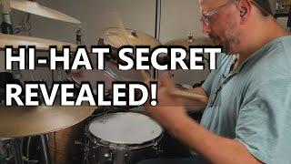 The hi-hat secret to pro sounding drum grooves!