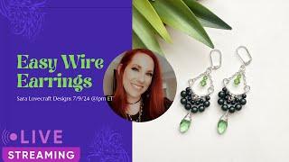 Fun and Easy Wire Earrings