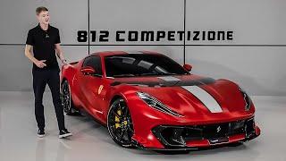 Amazing Limited Edition Red Ferrari 812 Competizione V12