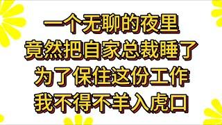 我竟然把自己的上司总裁睡了，我偷偷想溜，可总裁不答应了#小说#解说#一口气看完系列#杂文#故事汇#家庭伦理