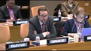 CLC at UN: We cannot eradicate poverty by eradicating the poor
