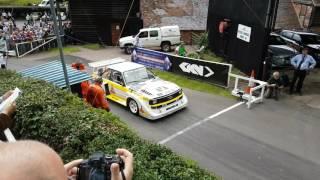 Dai Llewellyn in the legendary Audi - Shelsley Walsh 2016