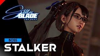 Stellar Blade - Stalker Boss Fight (Rail Yard)  |【XCV//】