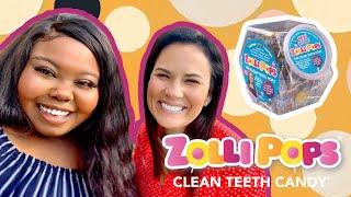 FIRST REVIEW VLOG of Zollipops: The Clean Teeth Pops