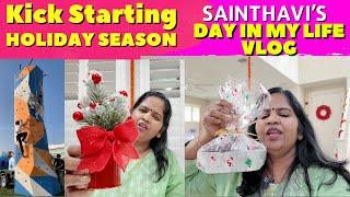 Weekend Vlog: Kickstarting the Holiday Season with Christmas Cakes | Sainthavi