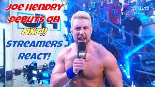 Streamers React! - Joe Hendry debuts in NxT!! #wwe #tna #nxt