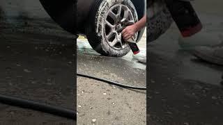 Wheel cleaning blooper - Camera goes timber