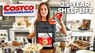 Reviewing Costco's Emergency Food Bucket Meals | Allrecipes