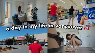 a day in my life in Vancouver | work from home, new furniture, groceries