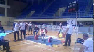 Aleksandar Radivojevic mrtvo dizanje 210kg