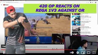 420 OP REACTS ON SOUL REGALTOS 1V3 | REGA 1V3 AGAINST OR ESPORTS | @420GAMING POV