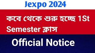 Jexpo 2024 Class Start Date | Official Notice