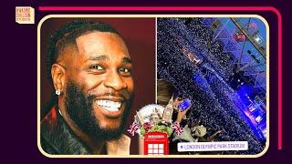 Burna Boy makes history after selling out 80k-capacity London stadium