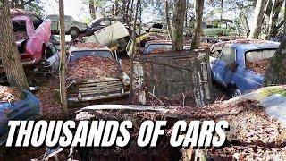 Thousands of Classic Cars Left to Rust - Old Car City - White, GA