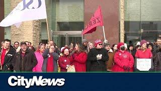 City workers set to strike Thursday