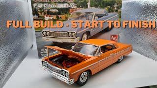 Building the 1964 Chevrolet Impala SS: 1/25 Scale Model Kit from AMT/ERTL