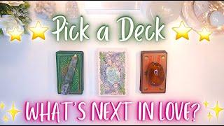 What’s Next In Love? 🫂 Detailed Pick a Card Tarot Reading 
