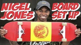 NIGEL JONES BOARD SET UP & INTERVIEW !!!