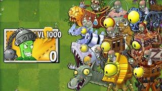 Every Plant LEVEL 1000 Power-Up! in Plants Vs Zombies 2