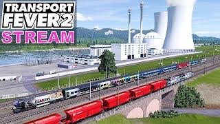 Transport Fever 2 | S7 Fx | LIVESTREAM | PRIMETIME-ROMANTIKER | ich hoffe meine Bambusleitung hält