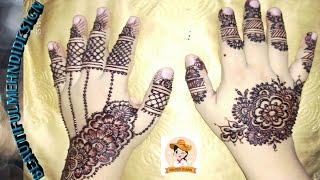 latest mehndi design 2020 ||simple and easy henna design || versatility by Hamna