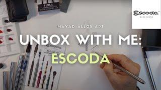 Unbox With Me: Escoda Travel Brushes | Watercolor Sketching