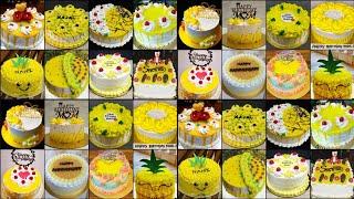 Pineapple Cake Decoration Ideas 2023/Pineapple Cake/Pineapple Cake/Yellow Cake Design/Cake Design
