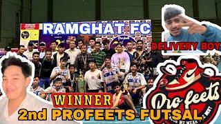2ND PROFEETS FUTSAL || POKHARA RANGASHALA || FINAL BHANDA QUARTERS RAMAILO || CONGRATS RAMGHAT FC