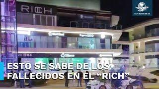 ¿Quiénes eran los jóvenes fallecidos en el antro Rich, en San Luis Potosí?