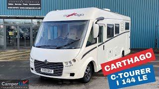 2019 Carthago C-Tourer I 144 LE - For Sale at Camper UK