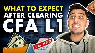 What happens AFTER YOU CLEAR CFA LEVEL 1 | Average Salary after CFA