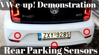 Rear Parking Sensor Demonstration Volkswagen e-up! | MarketNetgr