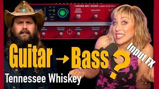 Make Bass loops on Guitar on Boss rc-600 input FX