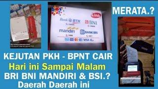 ALHAMDULILAH YANG DITUNGGU2 CAIR JUGA PKH BPNT TAHAP 2 AKHIR MEI CAIR DAERAH & BANK INI SIMAK YA